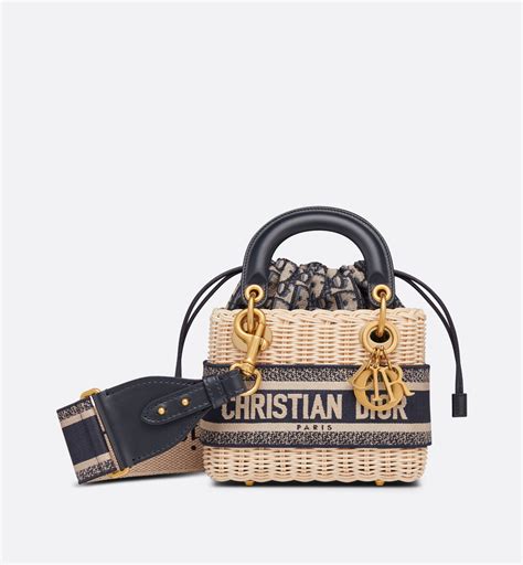 dior book tote oblique bag|lady dior wicker bag.